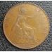 1 пенни 1922 год Великобритания, one penny Георг V