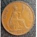 1 пенни 1936 год Великобритания one penny Георг VI