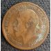 1 пенни 1916 год Великобритания one penny Георг V №3