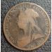 1 пенни 1898 год Великобритания, one penny Королева Виктория