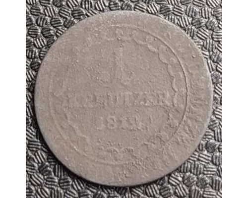 1 крейцер 1812 год Австрия S
