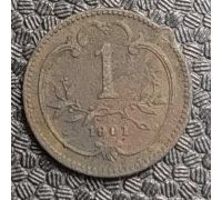 1 геллер 1901 года Австрия