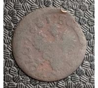 1 солид БОРАТИНКА 1665 год Речь Посполитая Ян Казимир Орел