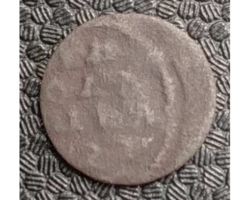 полушка 1719 Петр 1 Царская Россия