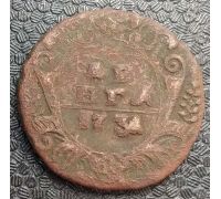 Деньга 1731 год Анна Иоанновна Денга Царская Россия №6