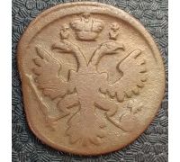 Деньга 1735 год Анна Иоанновна Денга Царская Россия №2