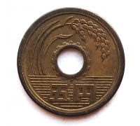 5 иен 1970 год Япония Сёва Хирохито