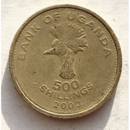 500 шиллингов 2003 год Уганда