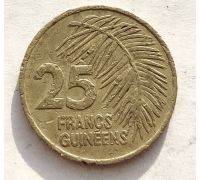 25 франков 1987 год Гвинея Состояние F