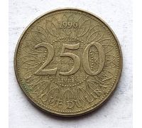 250 ливров 1996 год Ливан