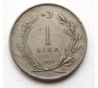 1 лира 1957 год Турция