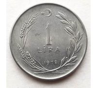 1 лира 1978 год Турция