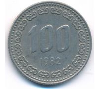 100 вон 1982 год Южная Корея