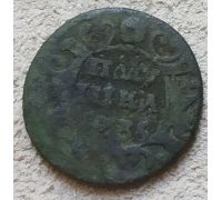 Полушка 1735 год Анна Царская Россия
