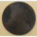1 пенни 1880 год Великобритания, one penny. Королева Виктория