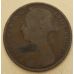 1 пенни 1893 год Великобритания, one penny. Королева Виктория