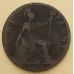 1 пенни 1896 год Великобритания, one penny. Королева Виктория