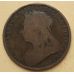 1 пенни 1896 год Великобритания, one penny. Королева Виктория #2