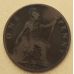 1 пенни 1897 год Великобритания, one penny. Королева Виктория