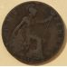 1 пенни 1912 год Великобритания, one penny. Георг V