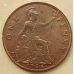 1 пенни 1936 год Великобритания, one penny. Георг V