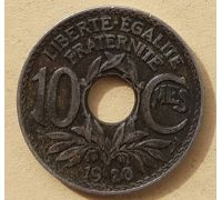 10 сентим 1920 год Франция (сантим)