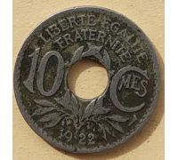 10 сентим 1922 год Франция (сантим)