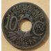 10 сентим 1922 год Франция (сантим)