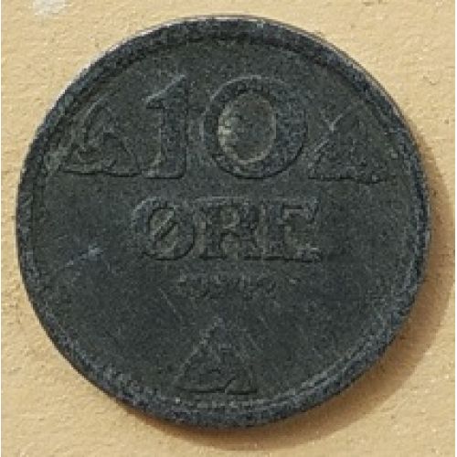 10 эре 1942 год. Норвегия. Немецкая оккупация