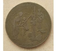 10 франков 1997 год Западная Африка ФАО