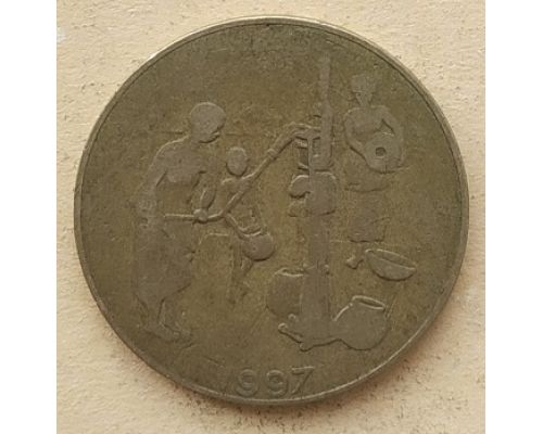10 франков 1997 год Западная Африка ФАО