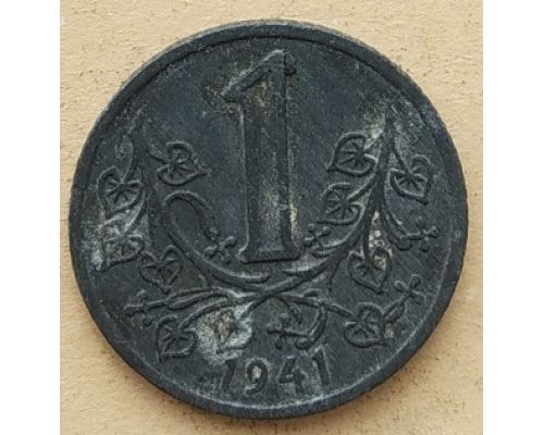 1 крона 1941 год Богемия и Моравия