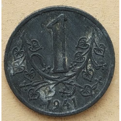 1 крона 1941 год Богемия и Моравия