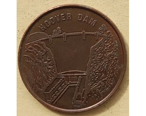 Жетон США Невада Лас-Вегас Hoover Dam 24 мм