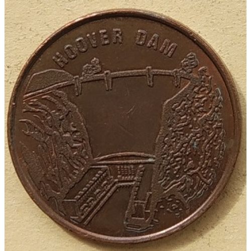 Жетон США Невада Лас-Вегас Hoover Dam 24 мм