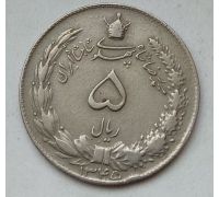 5 риалов 1966 год Иран