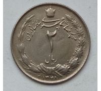 2 риала 1969 год Иран