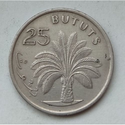 25 бутут 1971 год Гамбия