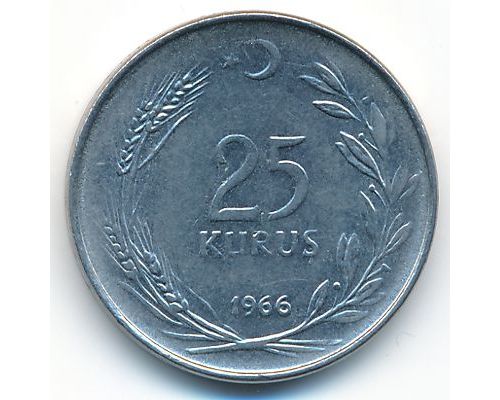 25 куруш 1966 год Турция