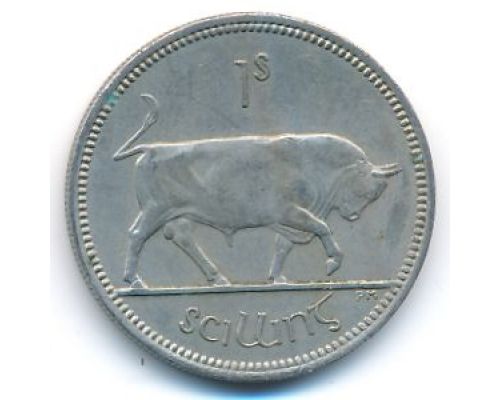1 шиллинг 1963 год Ирландия