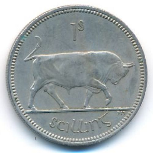 1 шиллинг 1963 год Ирландия