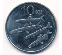 10 крон 2008 год Исландия Мойва