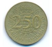 250 ливров 2014 год Ливан