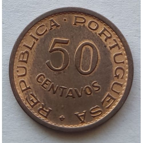 50 сентаво 1970 год Португальский Тимор