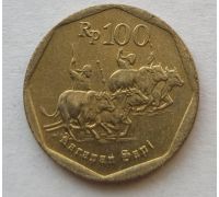 100 рупий 1995 год Индонезия
