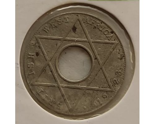 1/10 пенни 1923 год KN Британская Западная Африка