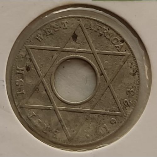 1/10 пенни 1923 год KN Британская Западная Африка