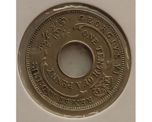 1/10 пенни 1946 год (без МД) Британская Западная Африка
