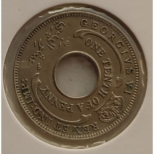 1/10 пенни 1946 год (без МД) Британская Западная Африка