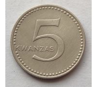 5 кванза 1977 год Ангола